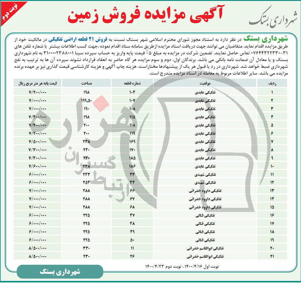 تصویر آگهی