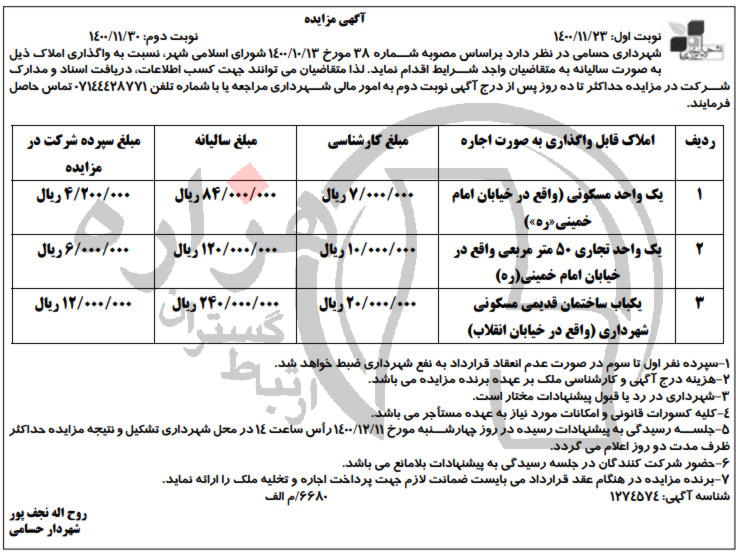 تصویر آگهی