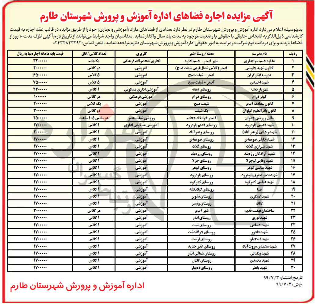 تصویر آگهی