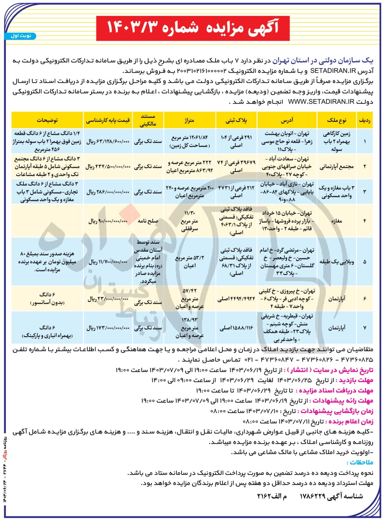 تصویر آگهی