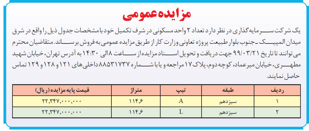 تصویر آگهی