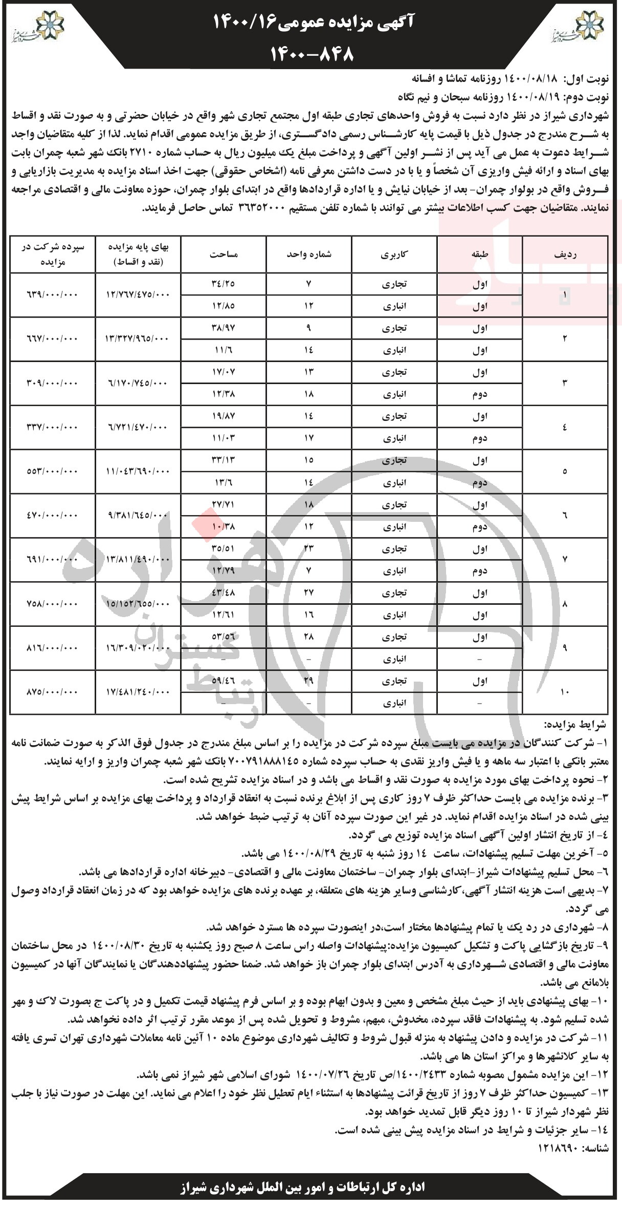 تصویر آگهی