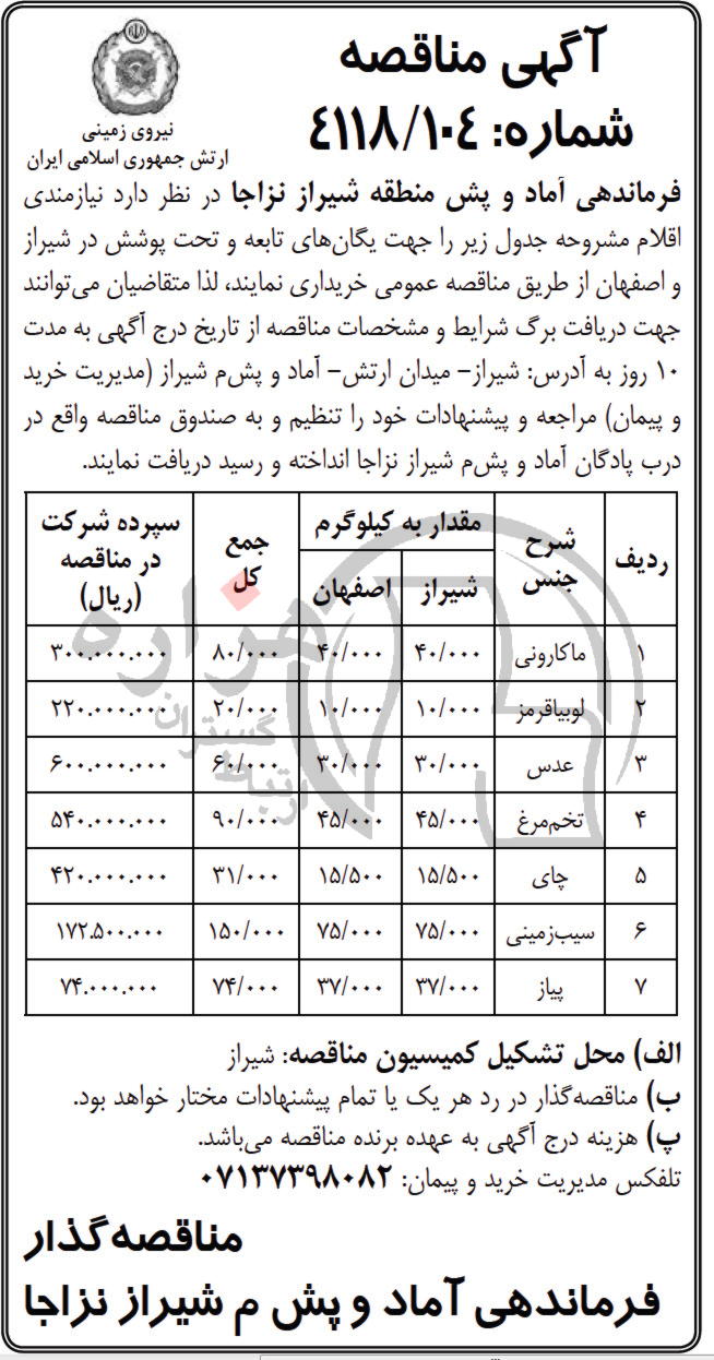 تصویر آگهی