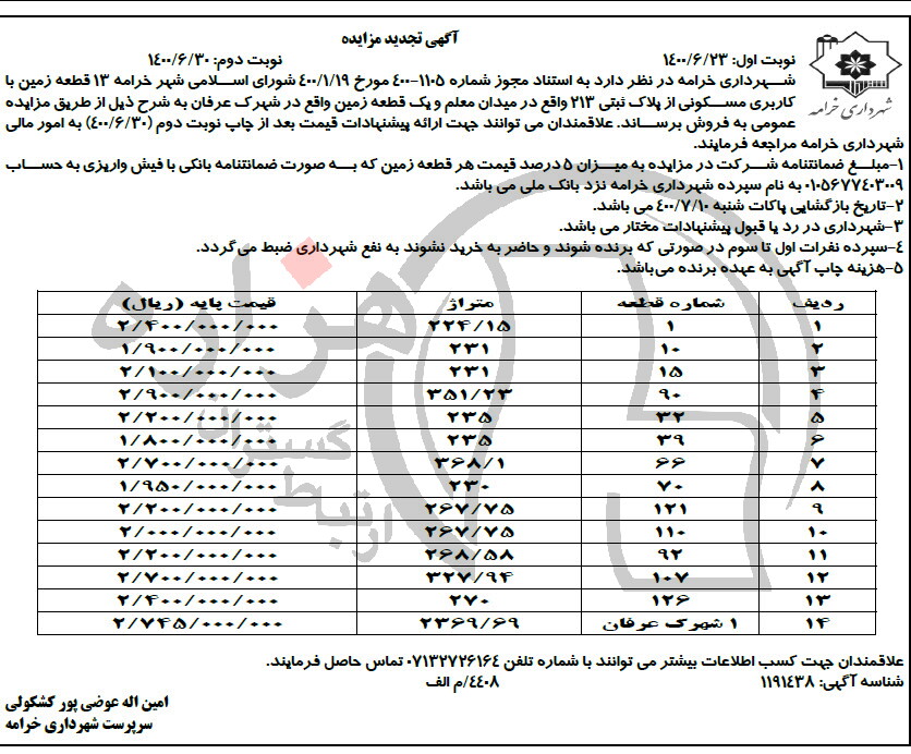 تصویر آگهی