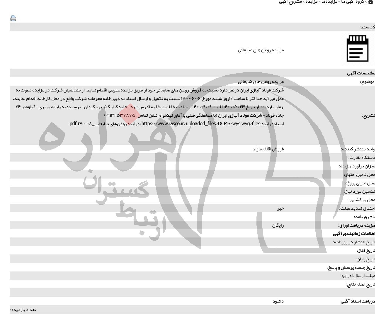 تصویر آگهی