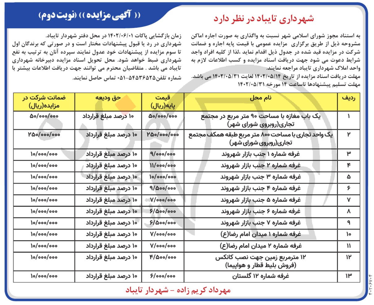 تصویر آگهی