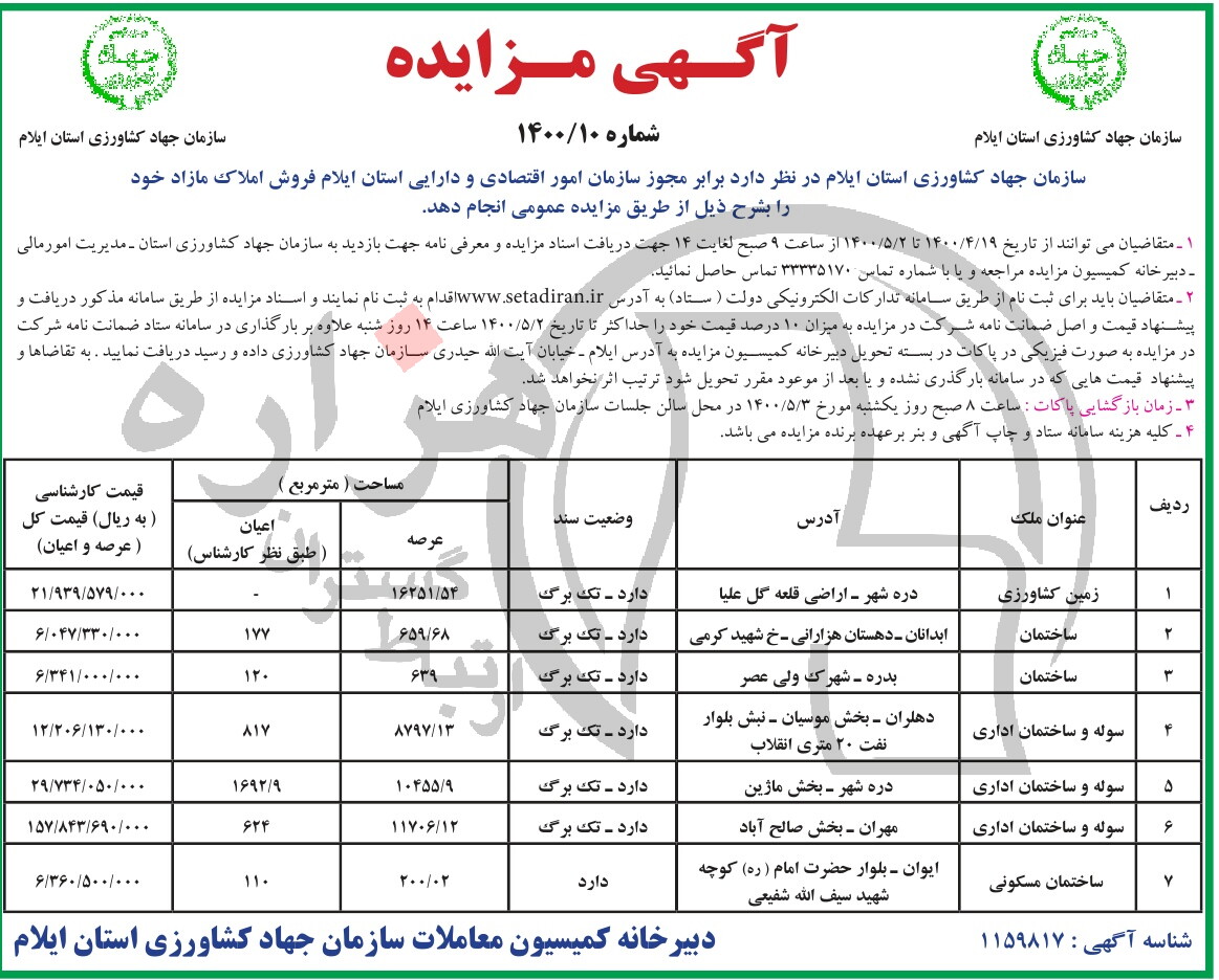 تصویر آگهی