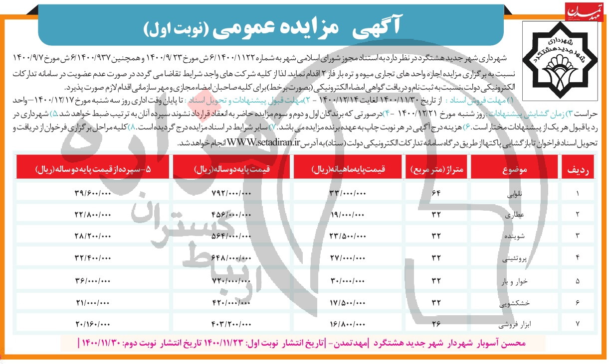 تصویر آگهی