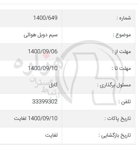 تصویر آگهی