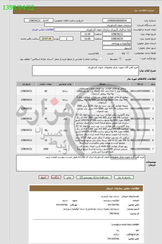 تصویر آگهی