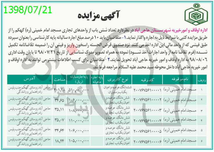 تصویر آگهی