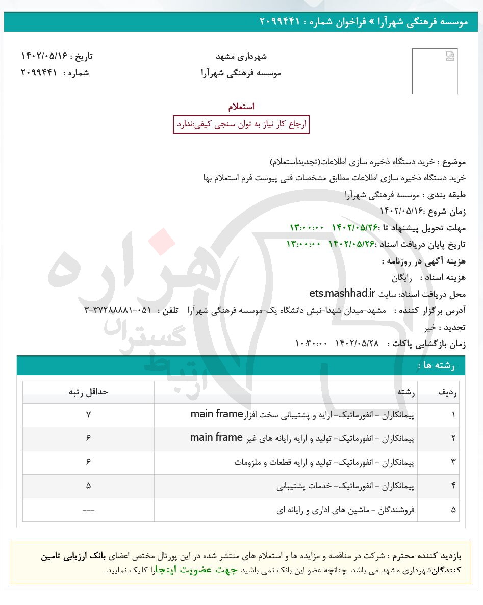 تصویر آگهی