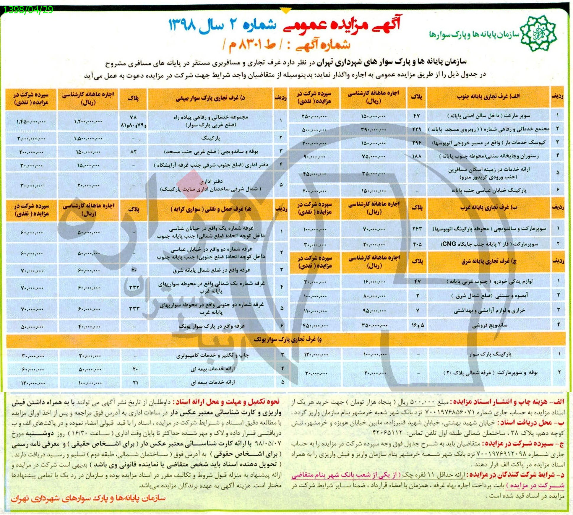 تصویر آگهی