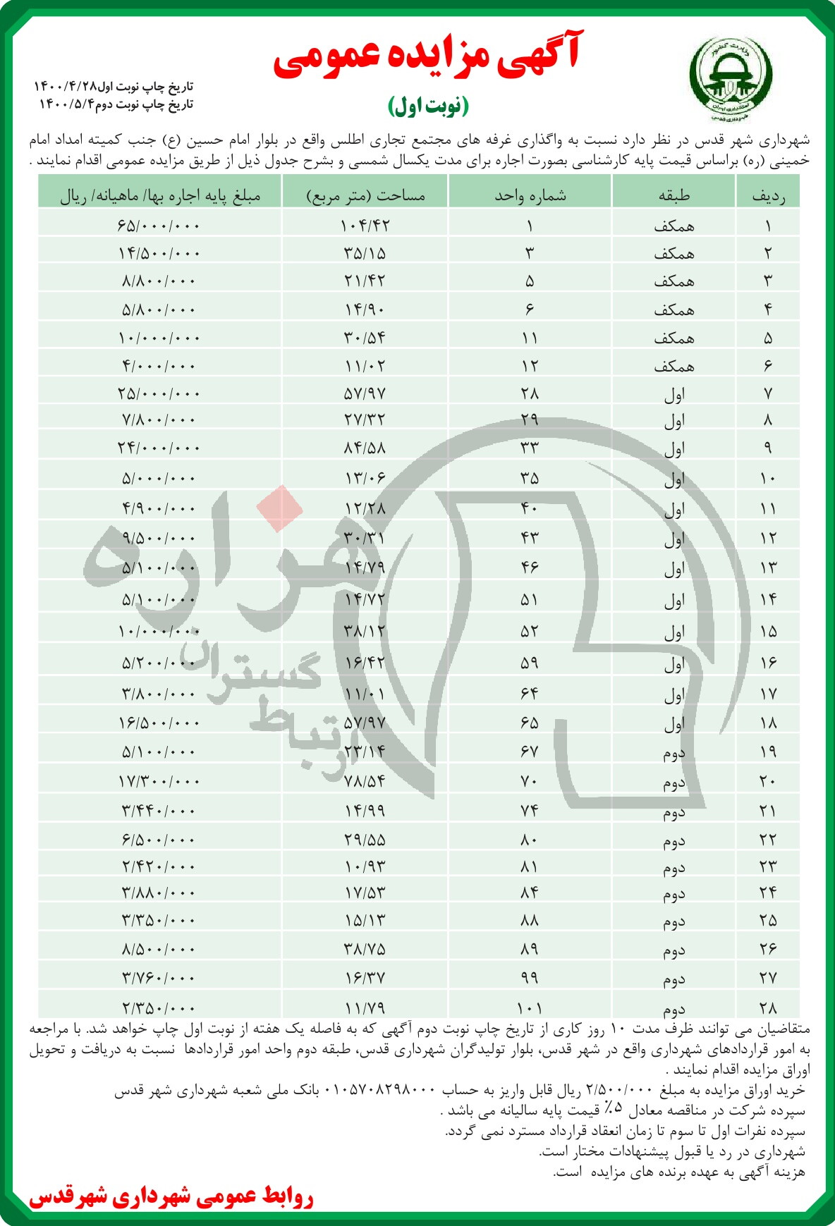 تصویر آگهی