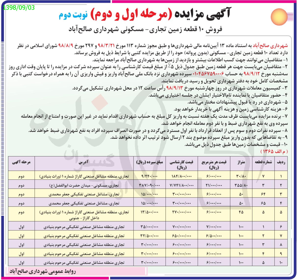 تصویر آگهی