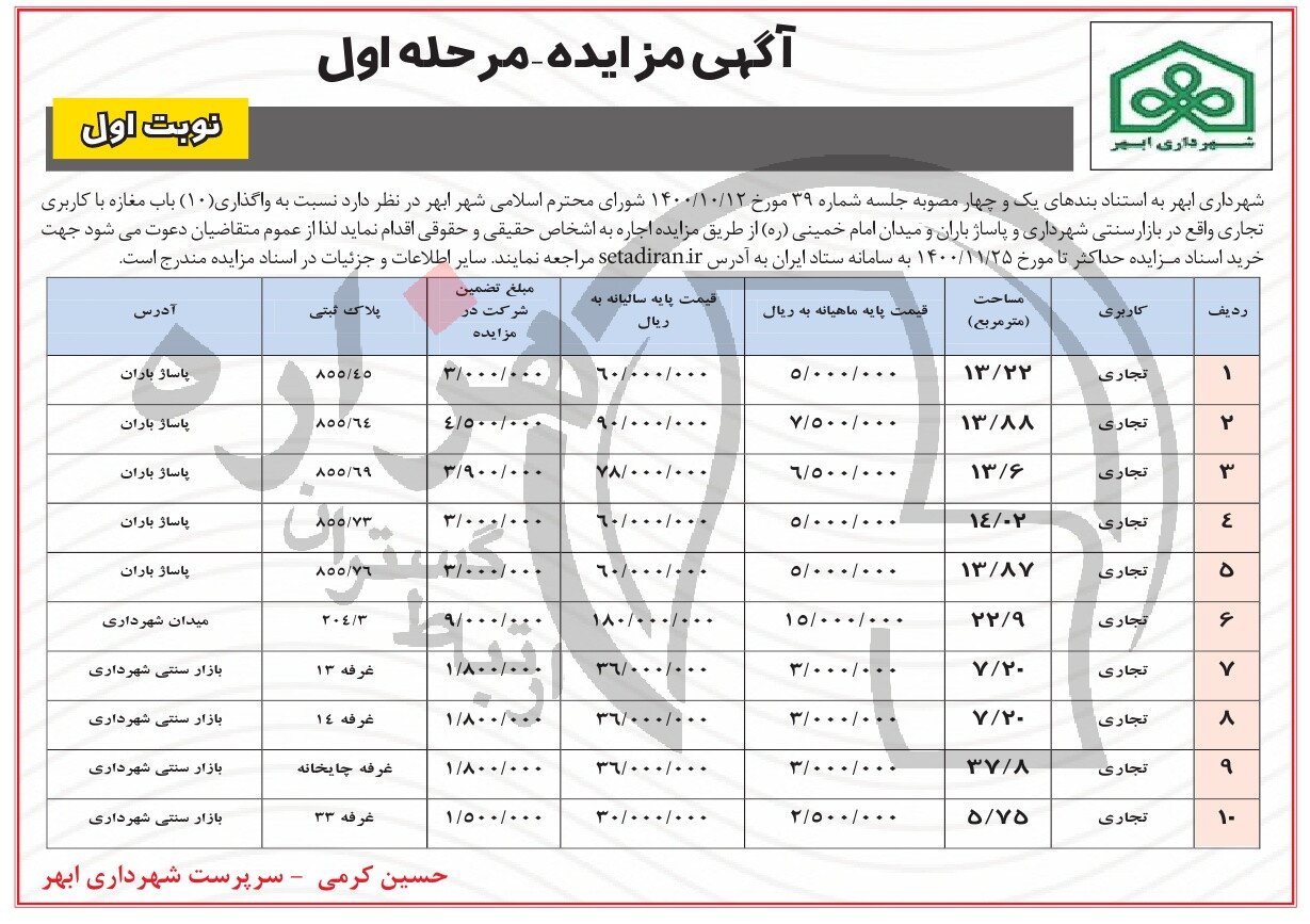 تصویر آگهی