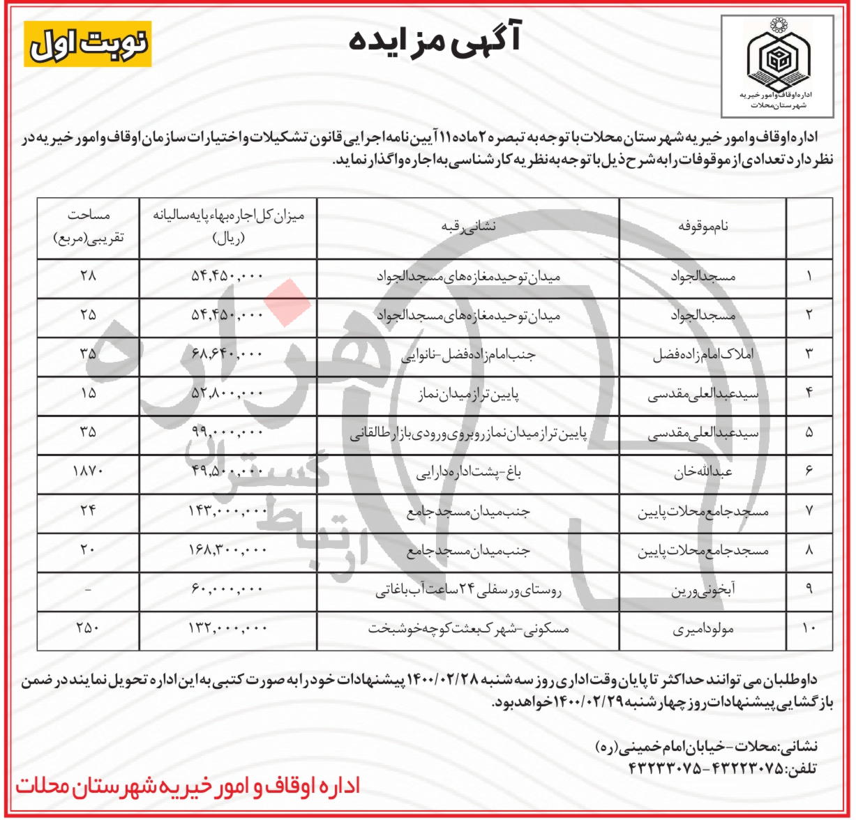 تصویر آگهی