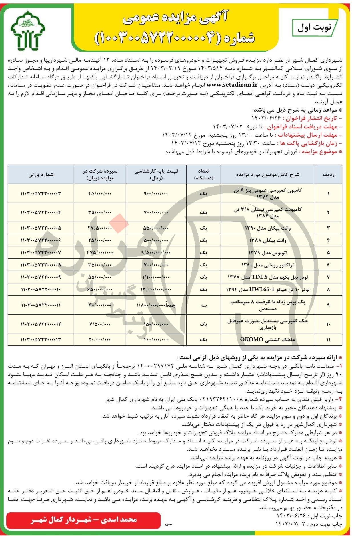 تصویر آگهی