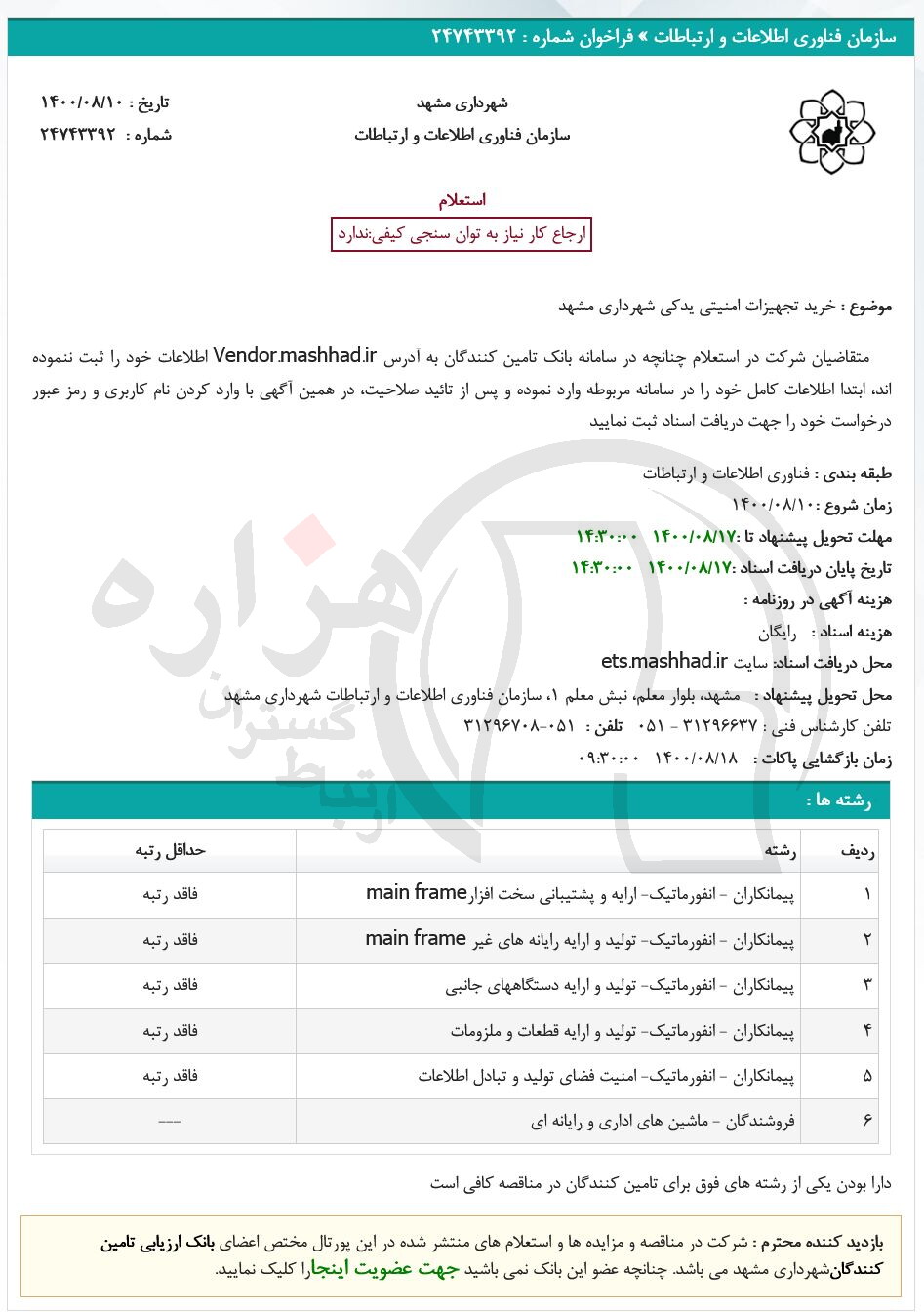 تصویر آگهی