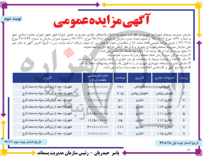 تصویر آگهی