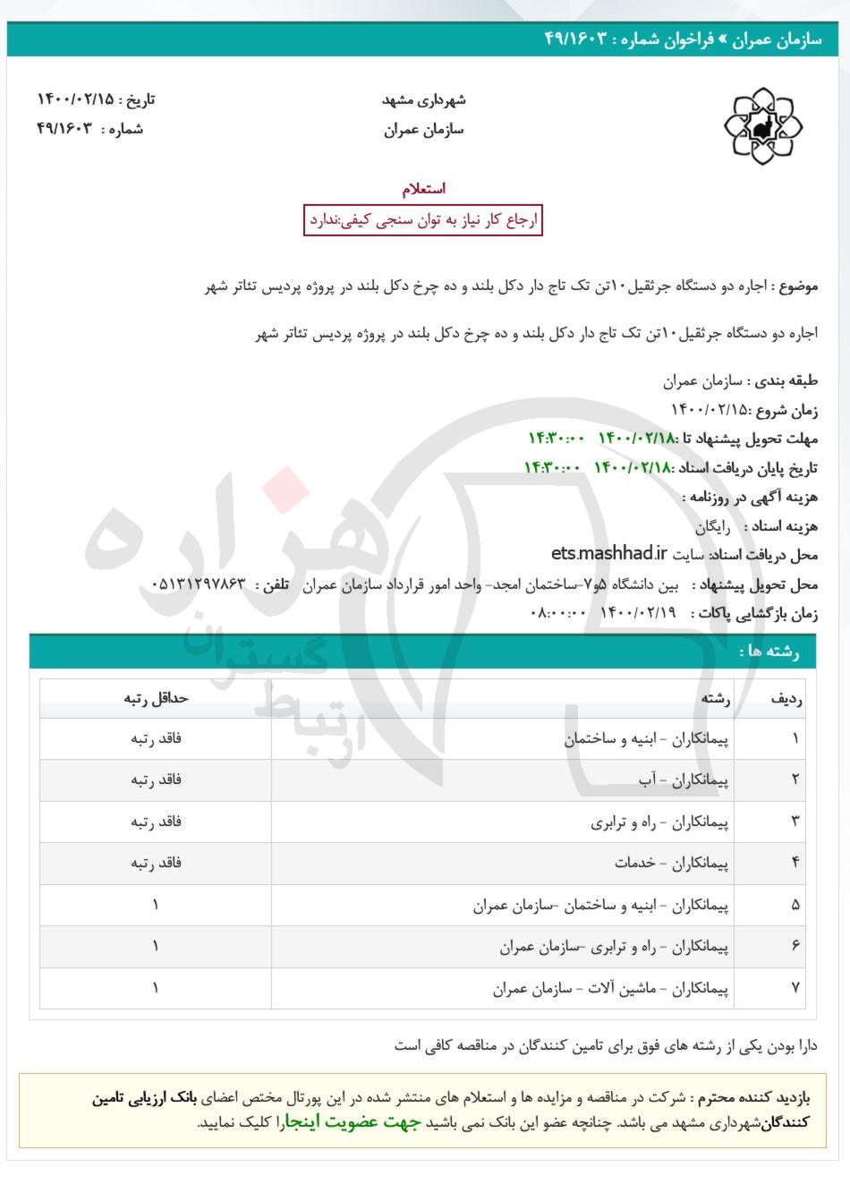 تصویر آگهی