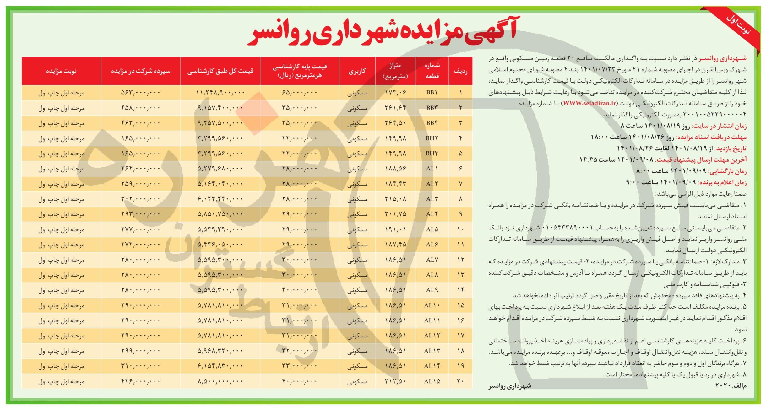 تصویر آگهی