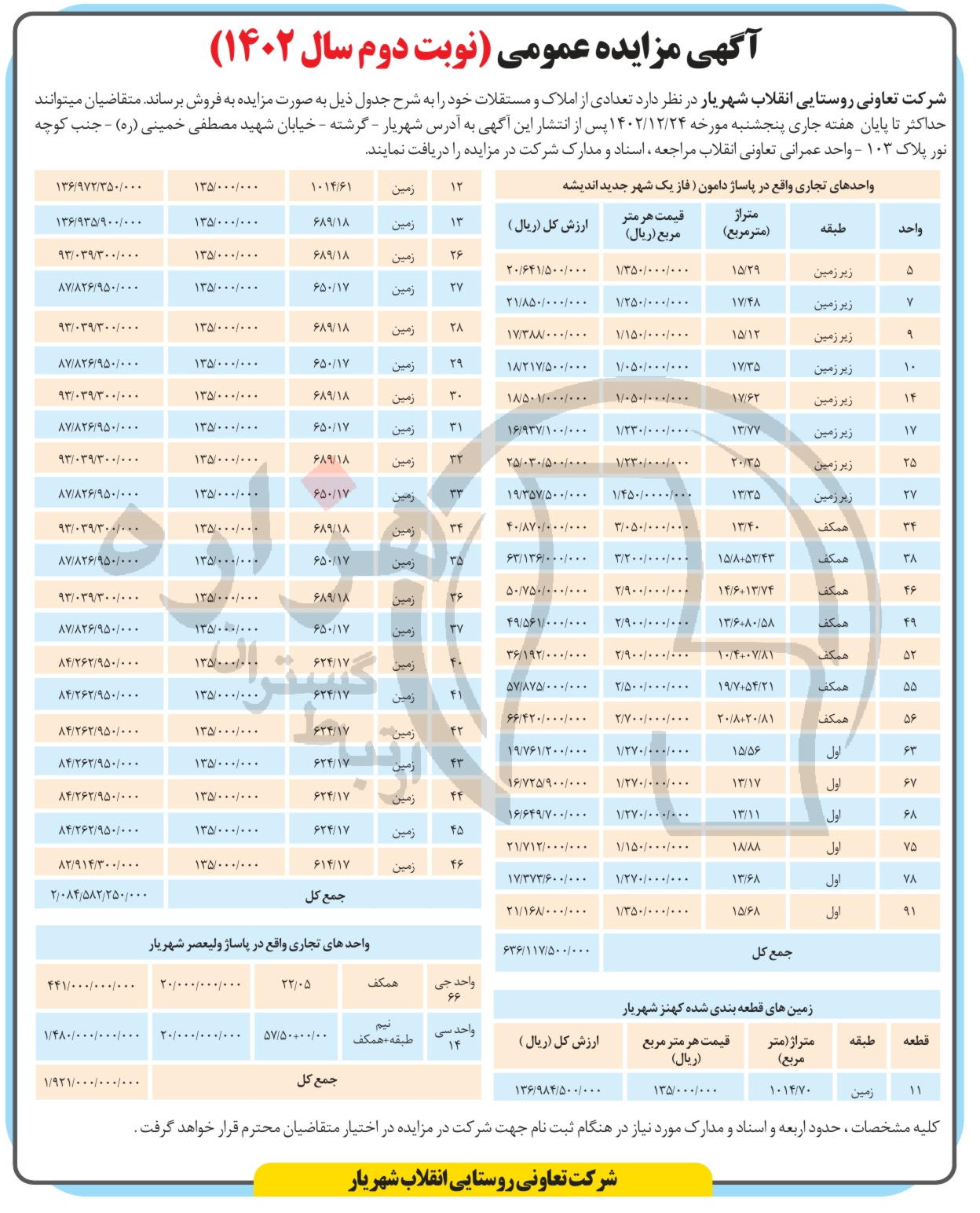 تصویر آگهی