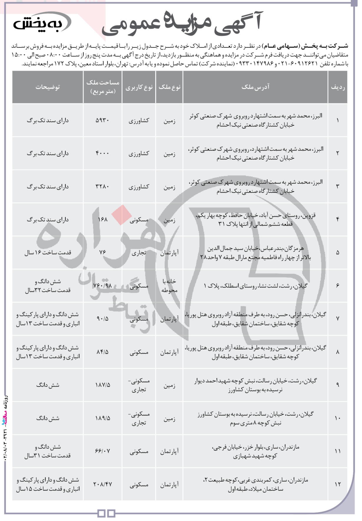 تصویر آگهی