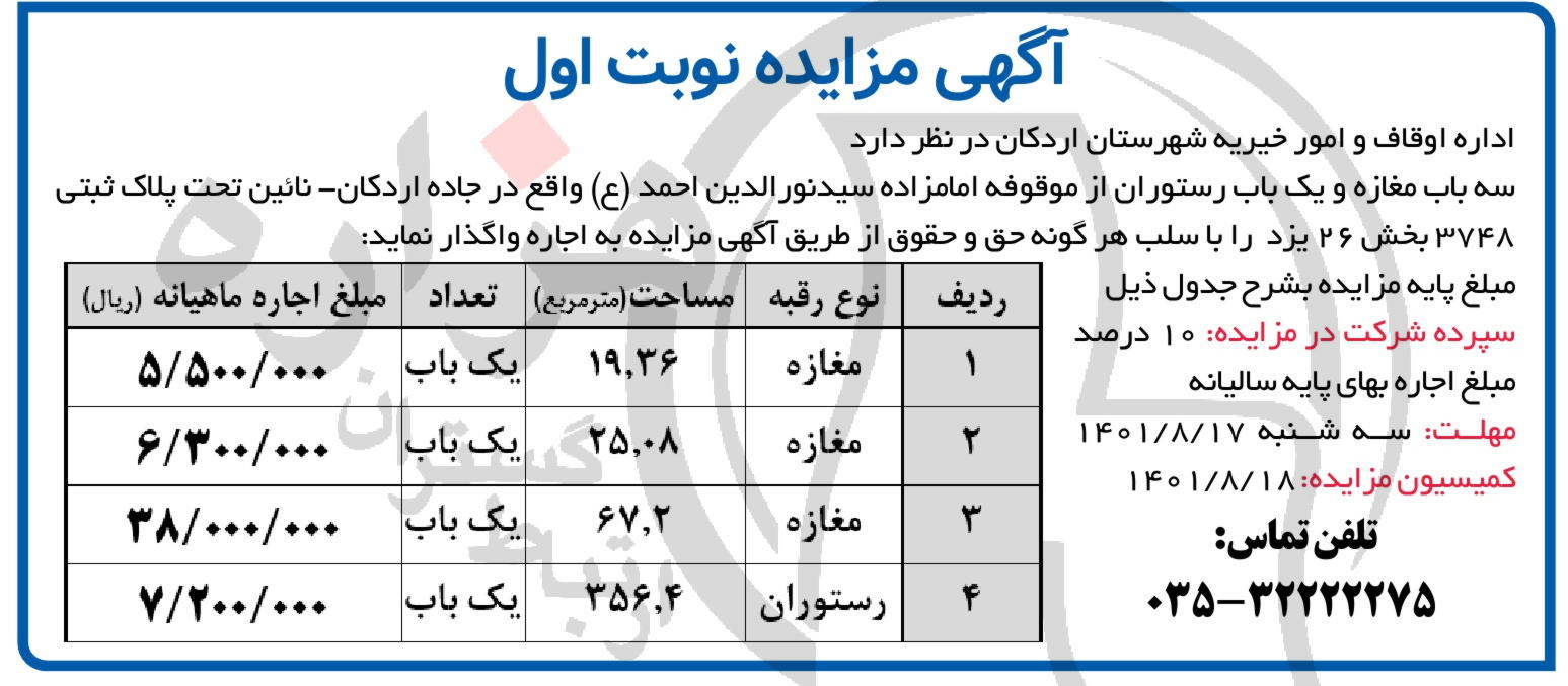 تصویر آگهی