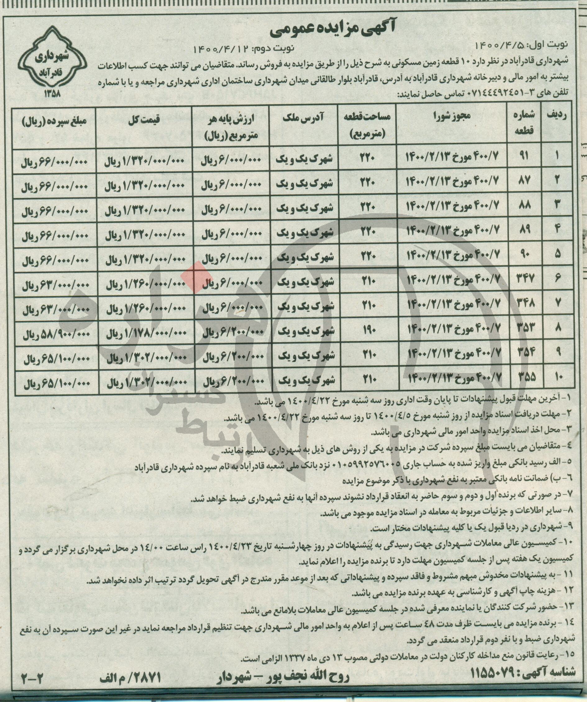 تصویر آگهی