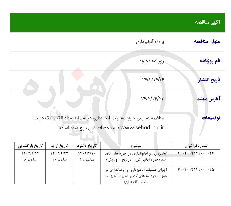 تصویر آگهی