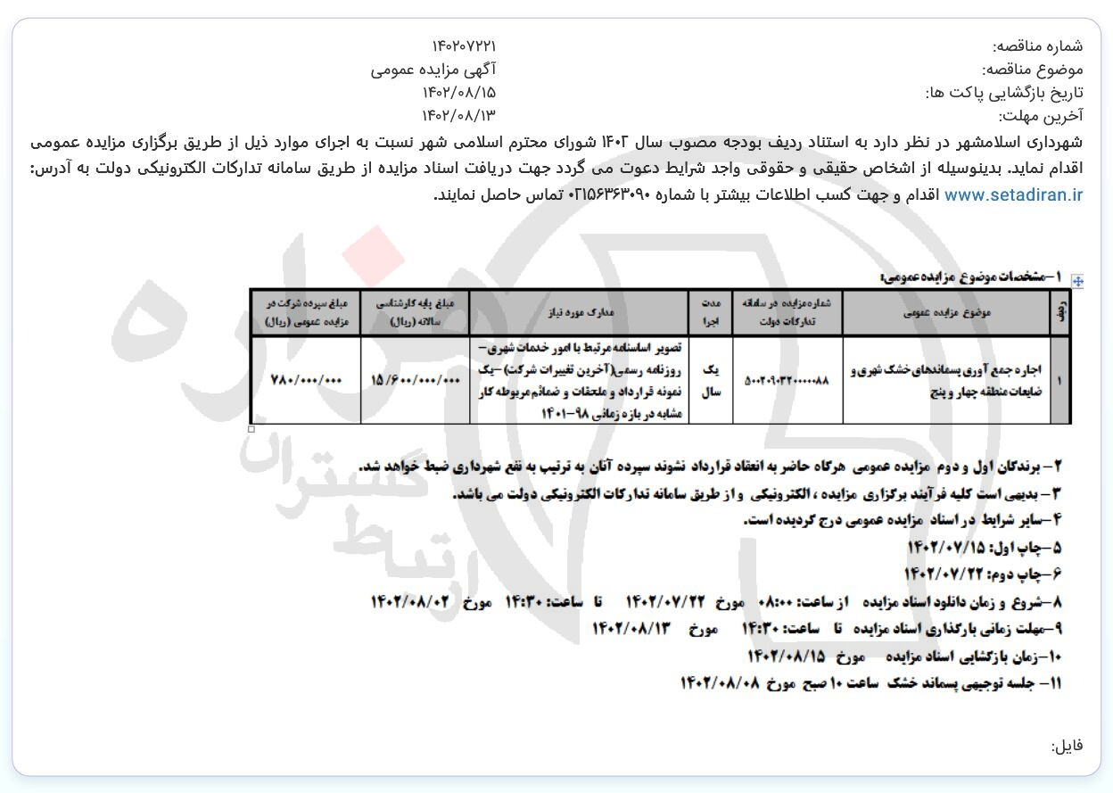 تصویر آگهی