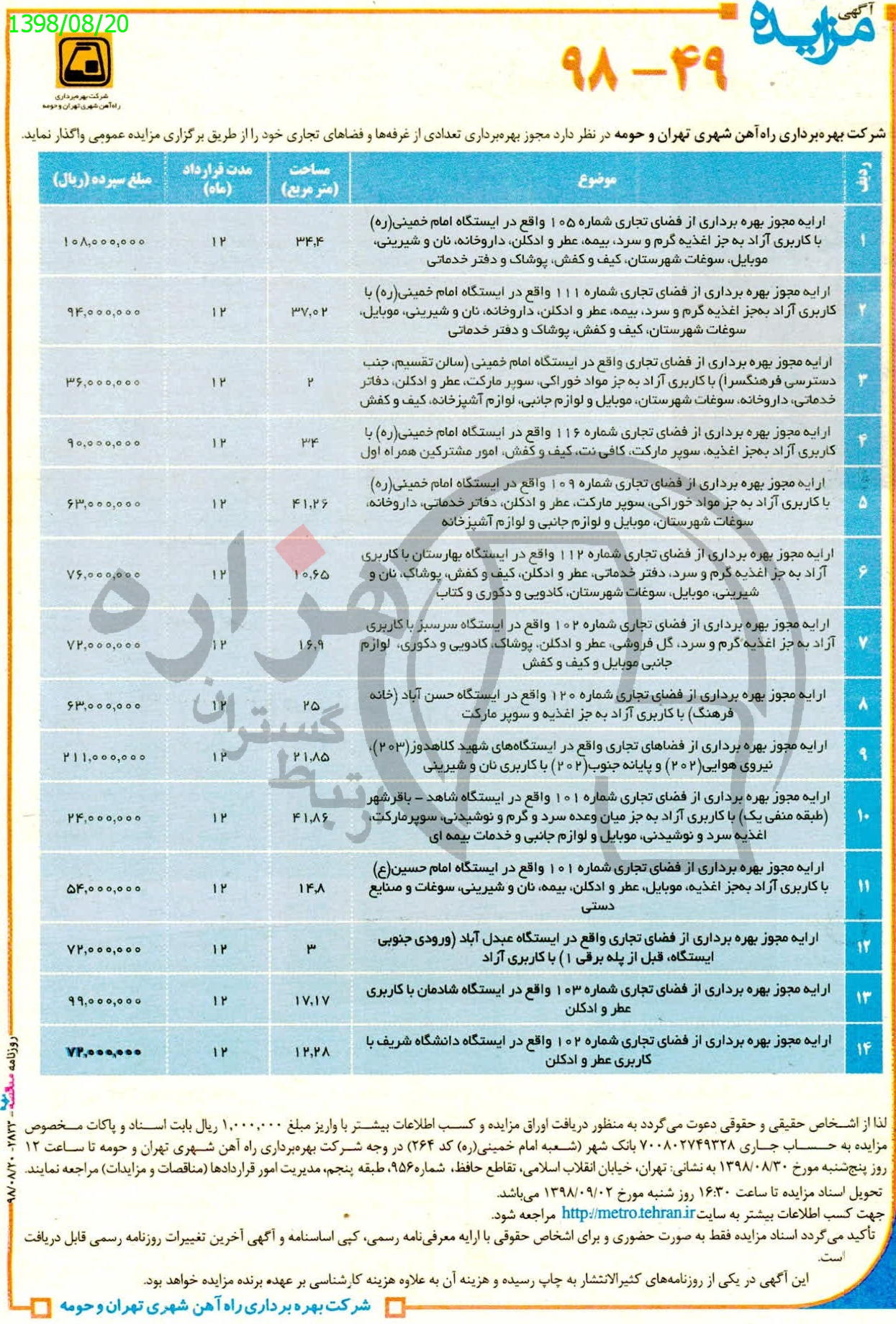 تصویر آگهی