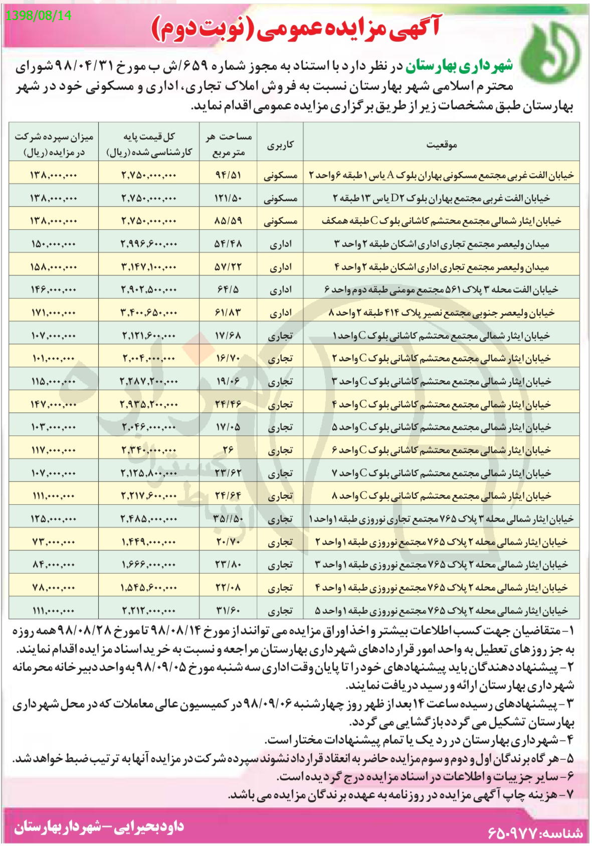 تصویر آگهی