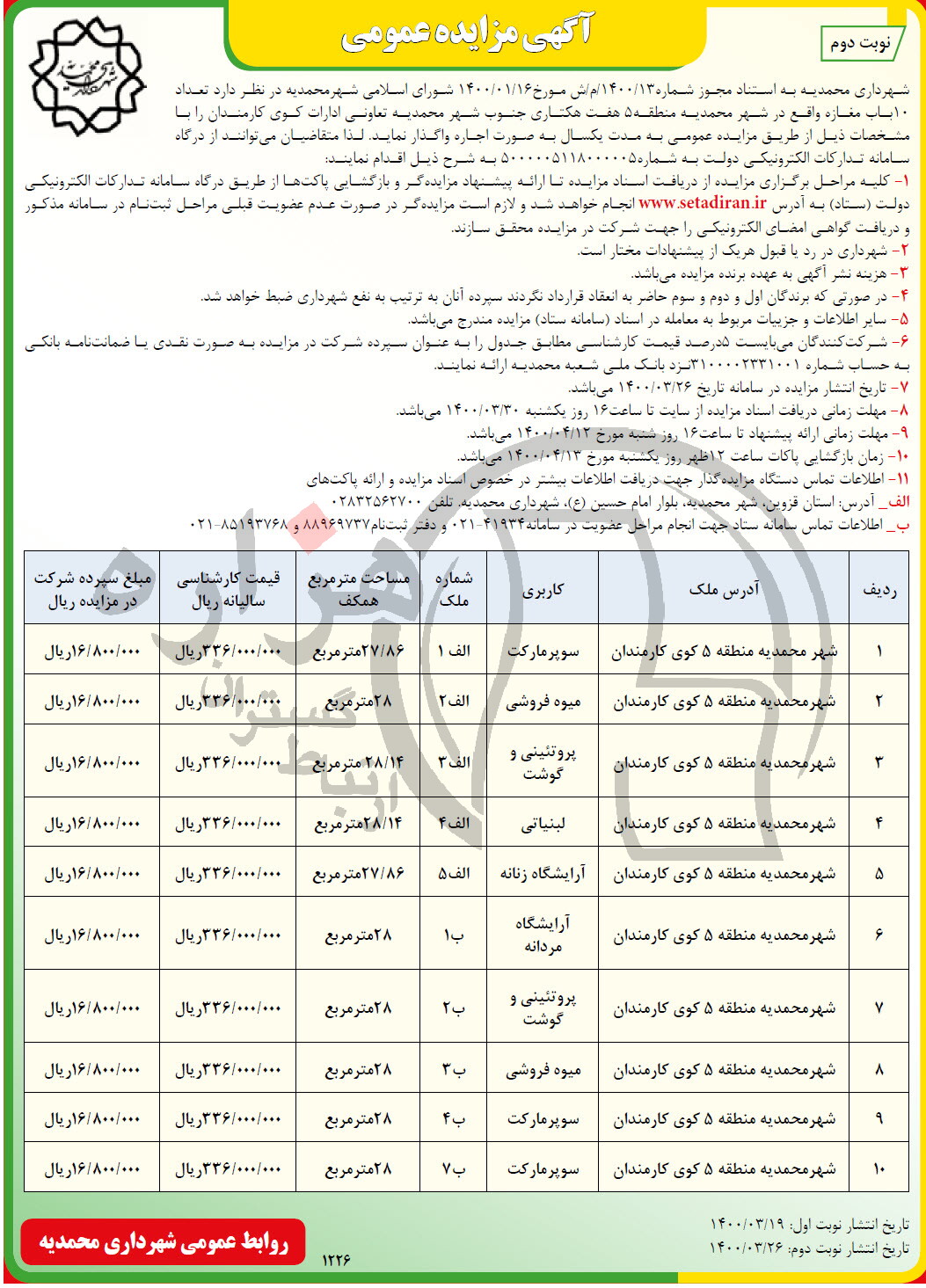 تصویر آگهی