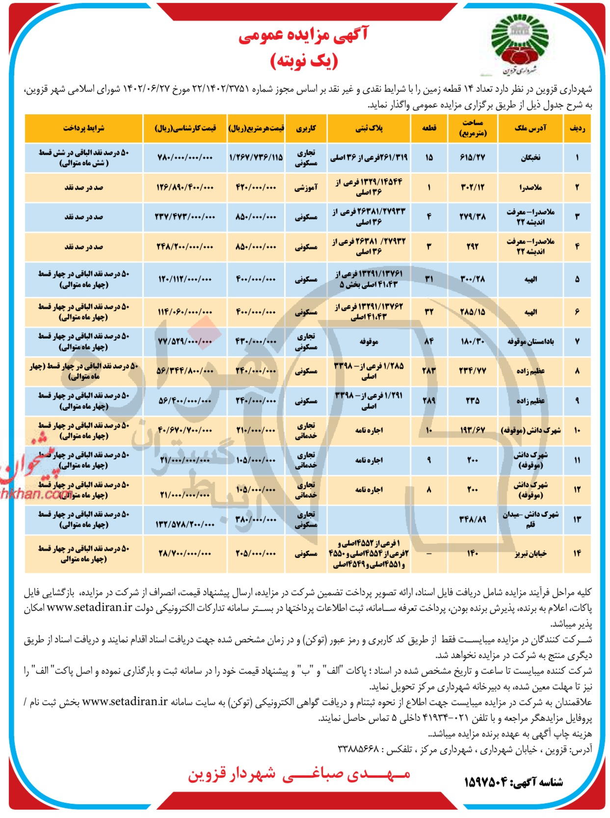 تصویر آگهی