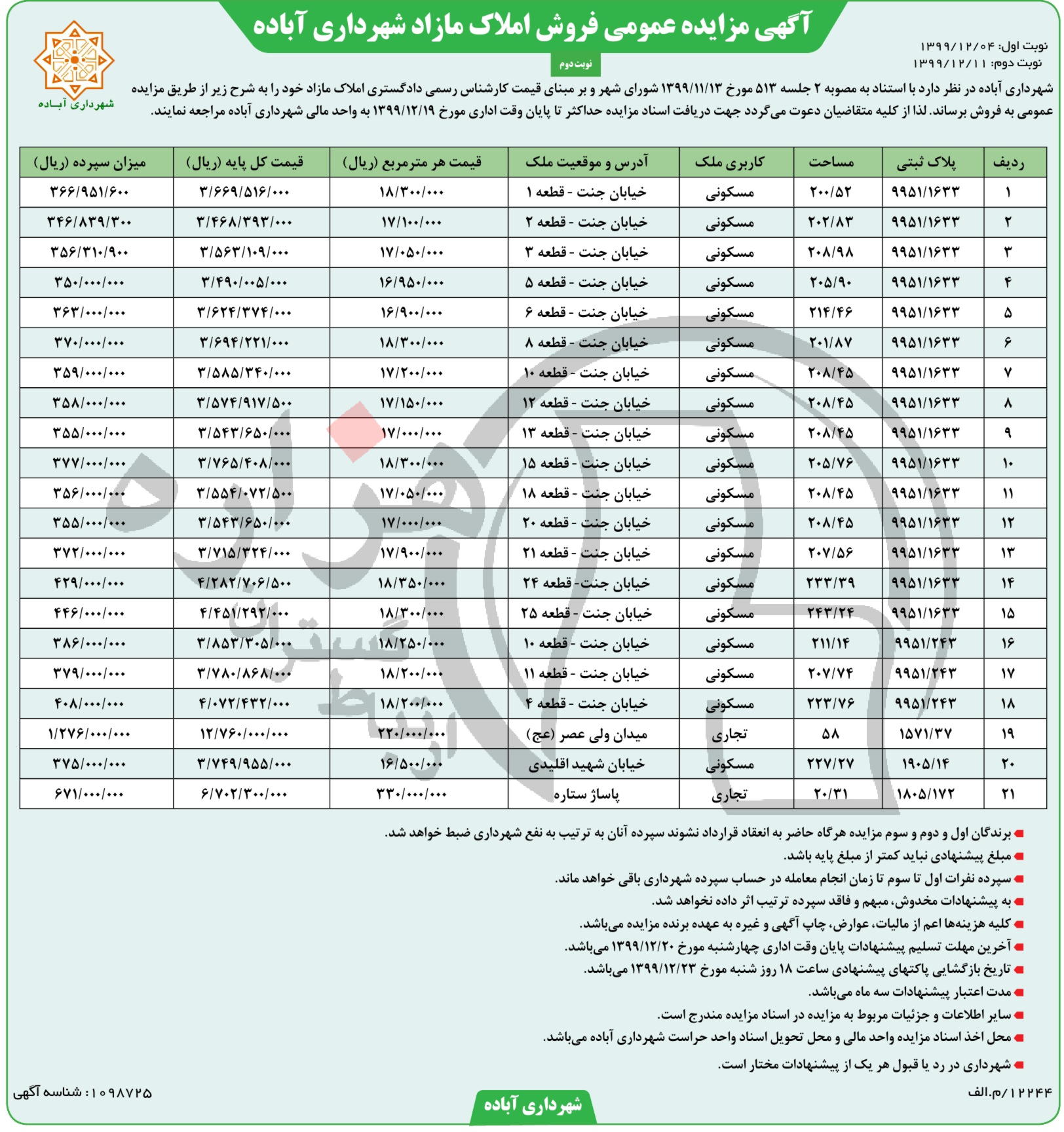 تصویر آگهی