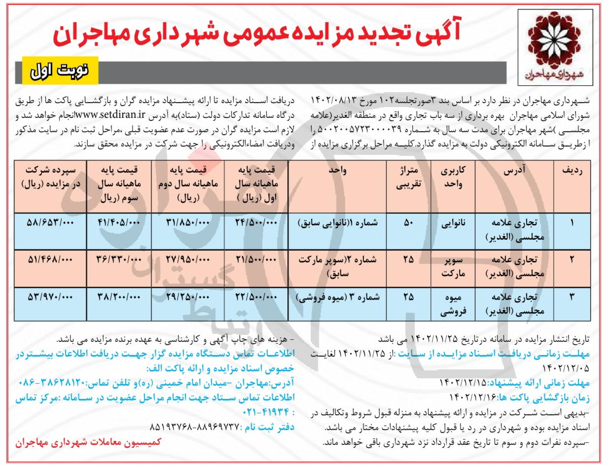 تصویر آگهی