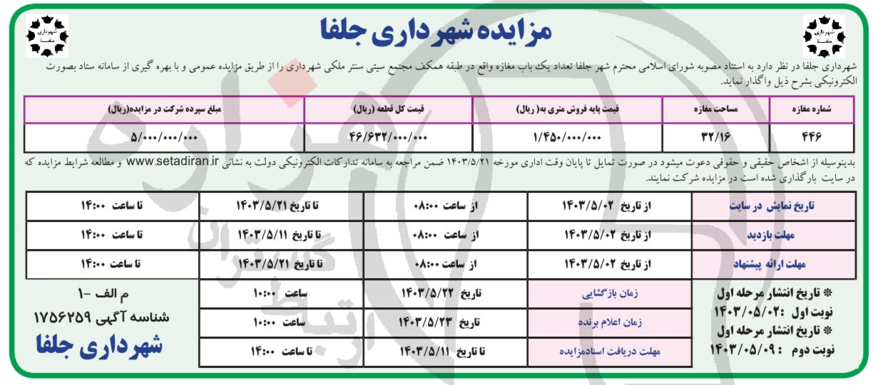 تصویر آگهی