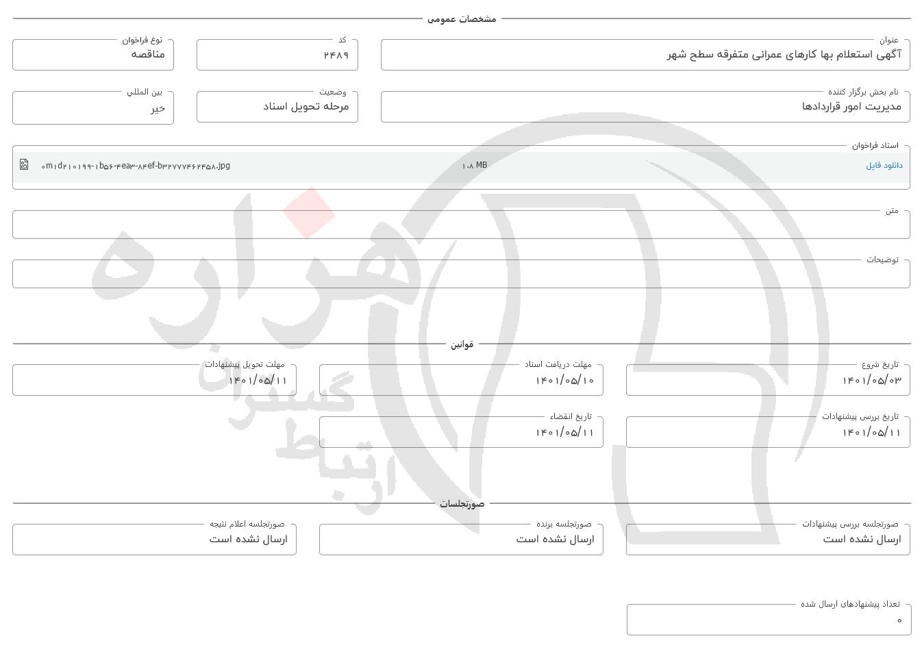 تصویر آگهی