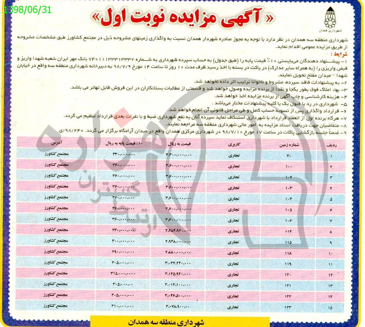 تصویر آگهی