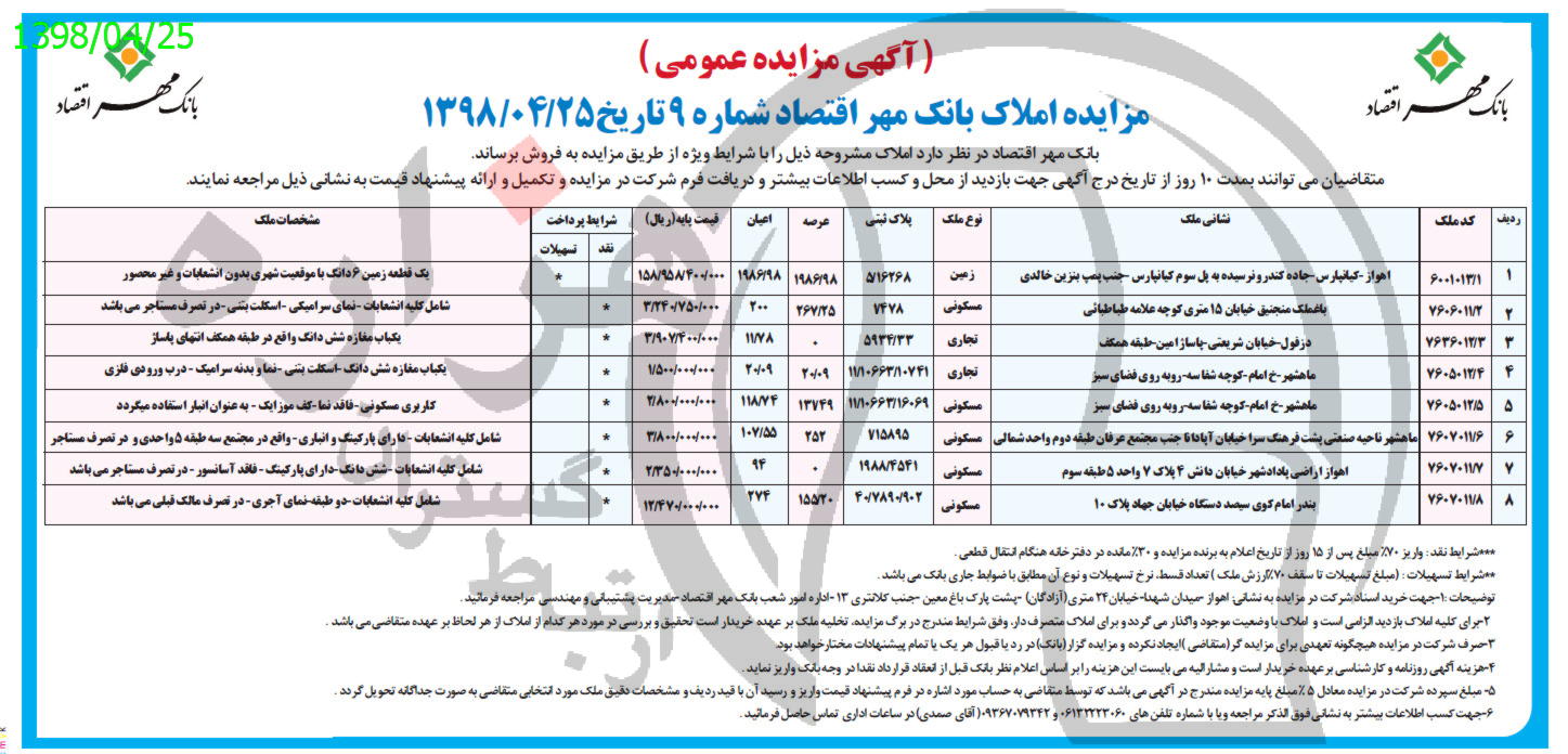 تصویر آگهی