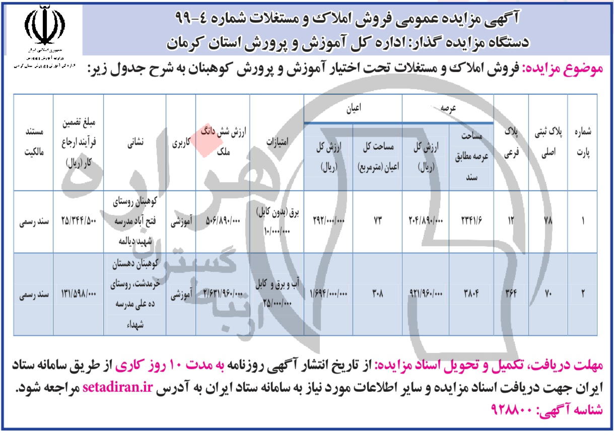 تصویر آگهی