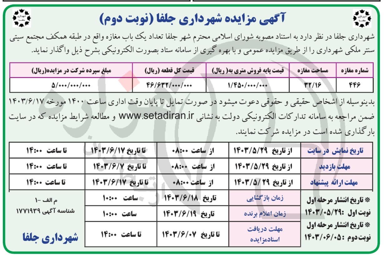 تصویر آگهی