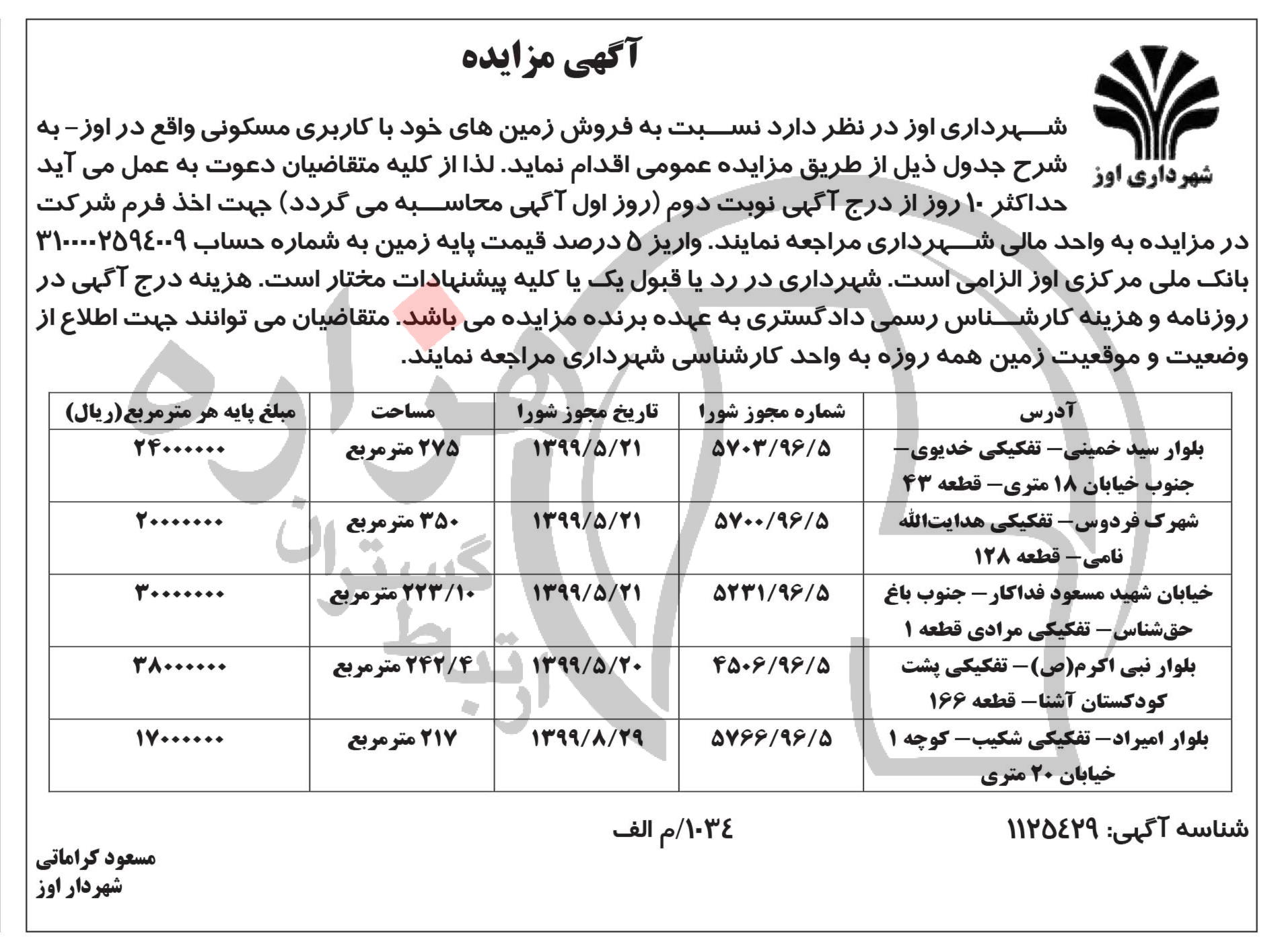 تصویر آگهی