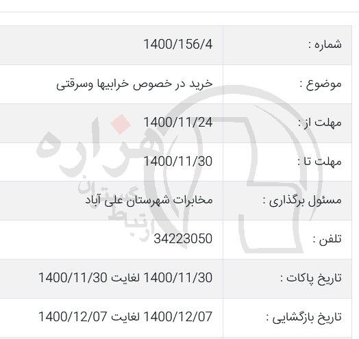 تصویر آگهی