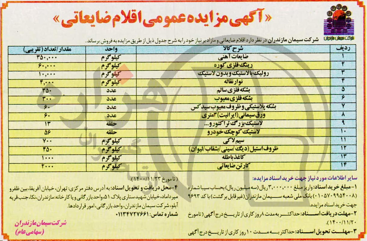 تصویر آگهی