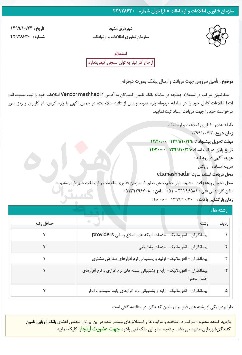 تصویر آگهی