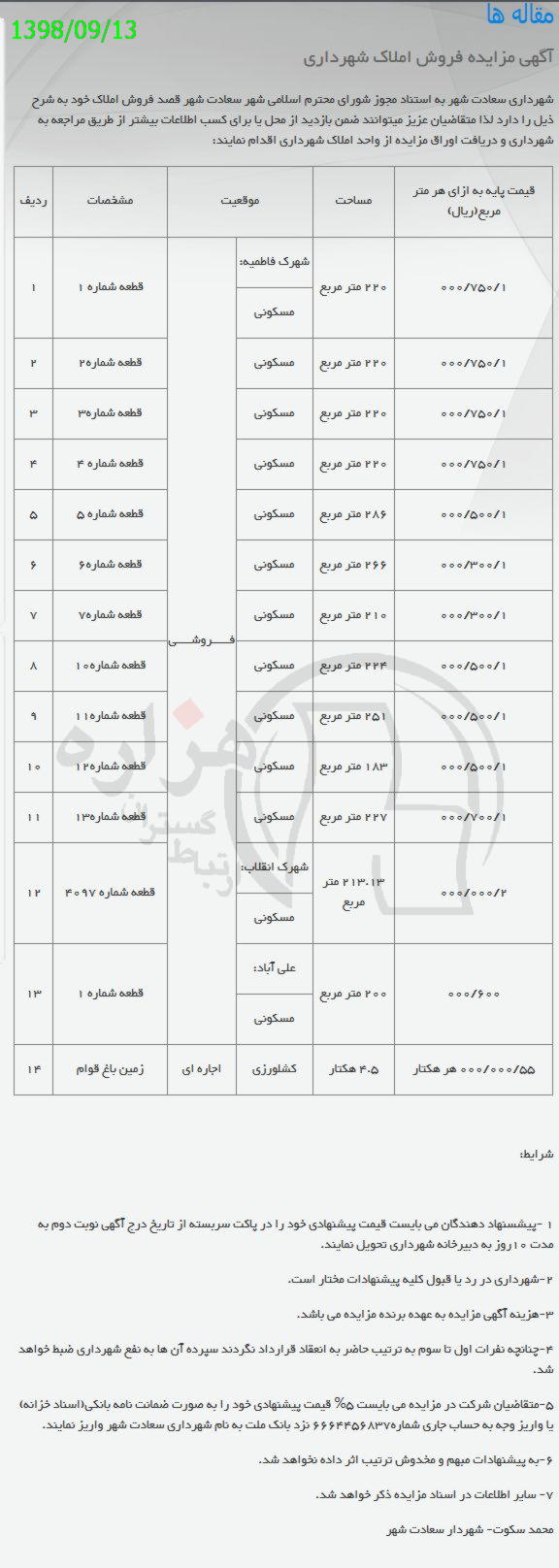 تصویر آگهی