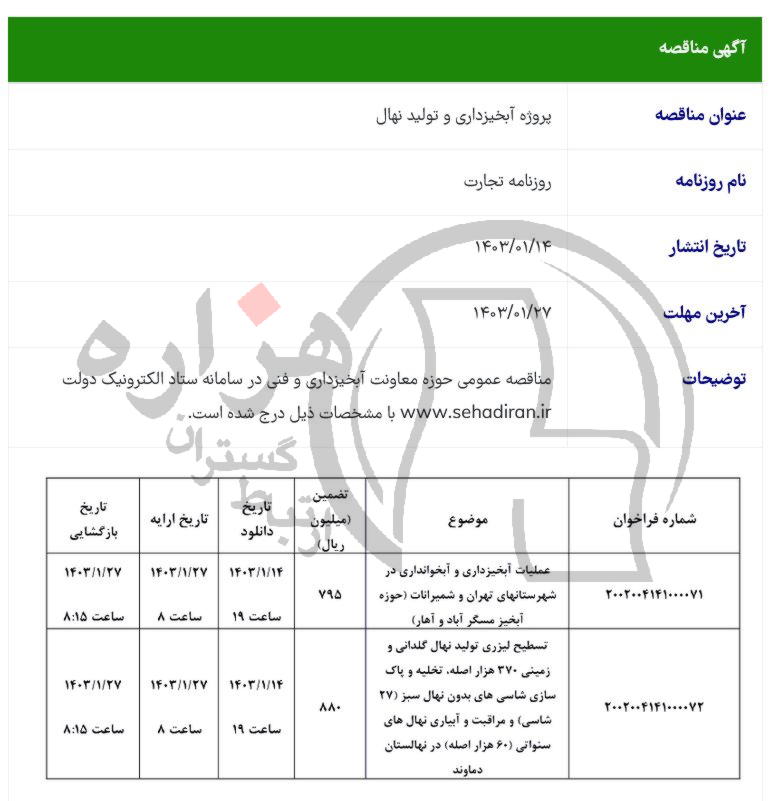 تصویر آگهی